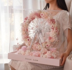 Jennifer Flower Preserved Flower Ferris Wheel Bluetooth Audio