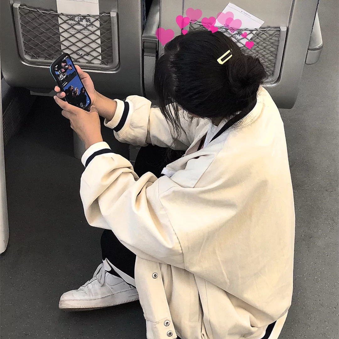 2022 autumn new all-match loose BF American retro jacket student jacket Korean baseball uniform female ins tide