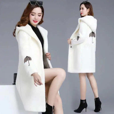 Lamb Fleece Jacket Women's 2022 New Winter Loose Korean Wool All-in-One Lamb Fleece Jacket