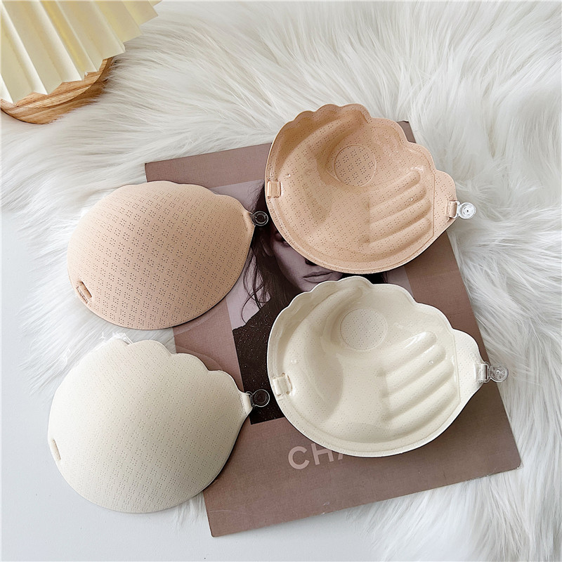 No price reduction for real shots~Chest stickers wedding dress push-up silicone invisible non-slip thickened breast stickers with transparent belt
