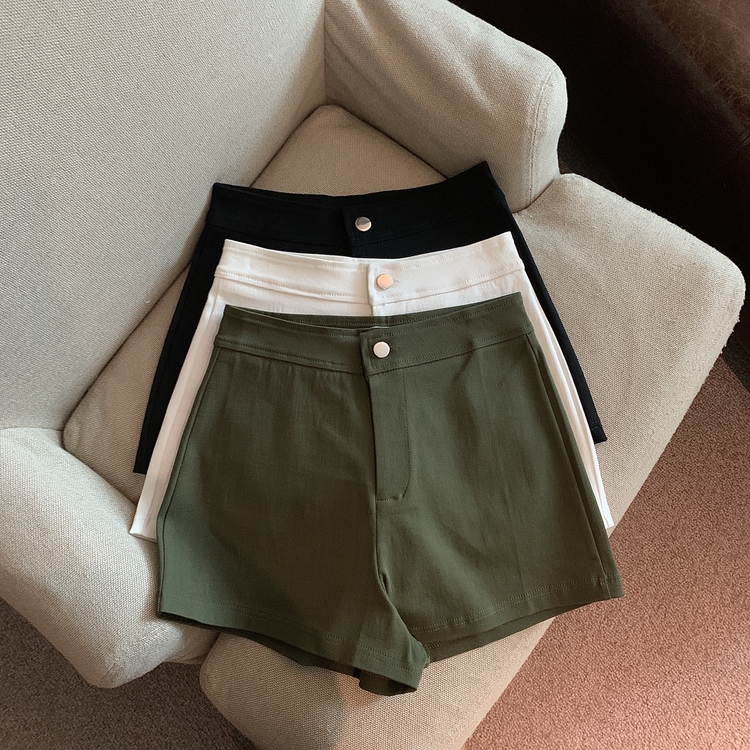 Real auction real price autumn and winter high waist overalls shorts