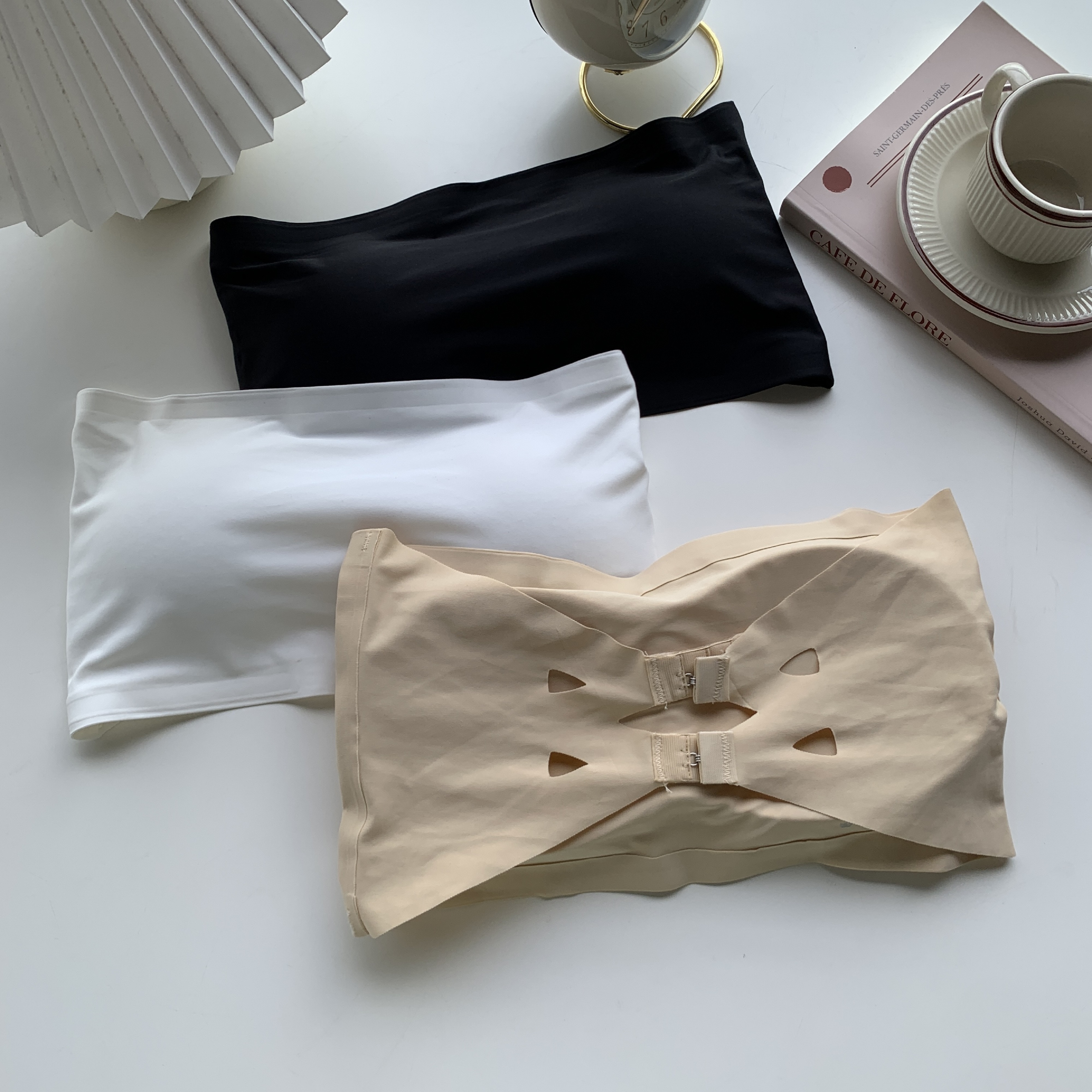 Real auction special price versatile Strapless anti tarnish one line bra wrap bra bra suspender vest