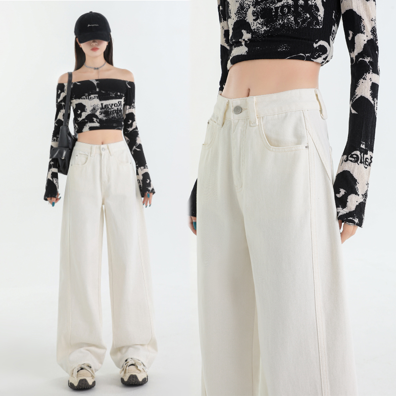 ootd!時尚新寵~安卡拉紅；咖色；米白｜立體裁剪彎刀褲牛仔香蕉褲