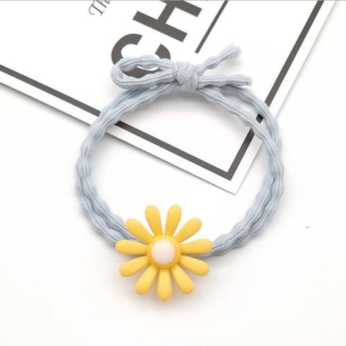 Yuyafeng Little Daisy Hair rope Korean version ins net red lovely hair ornament head rope tied hair rubber band hair circle head ornament