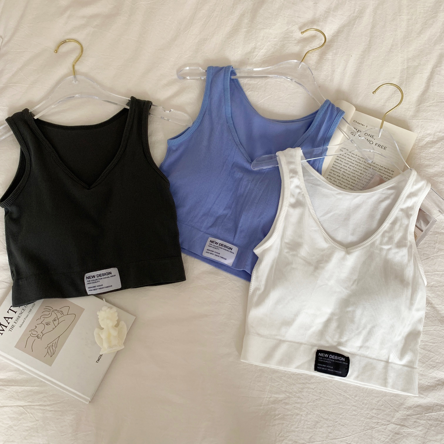 Real shooting and real price pure desire suspender vest to wear outside and build a thin bottomed coat inside