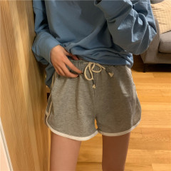Actual shot and real price ~ Korean style home casual pants shorts for women elastic high waist sports pants student hot pants