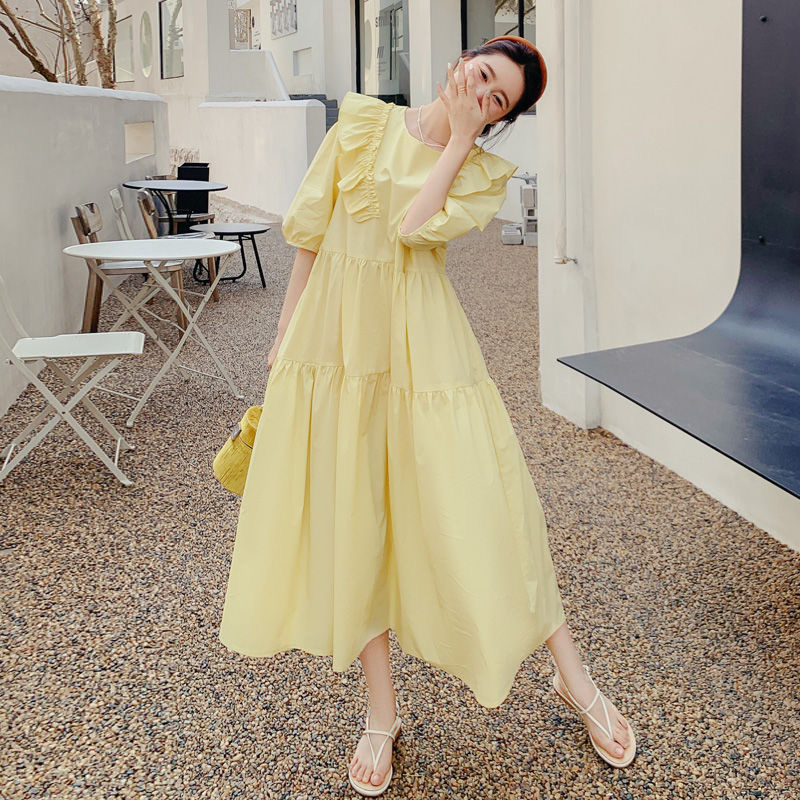 First Love Dress Women's Summer 2023 New Fairy Mori Super Fairy French Retro Gentle Pure Desire Temperament Long Dress