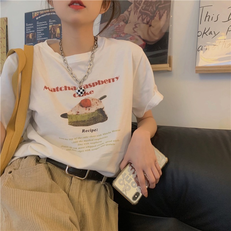 The new American retro design of summer clothes has a sense of minority Hong Kong flavor