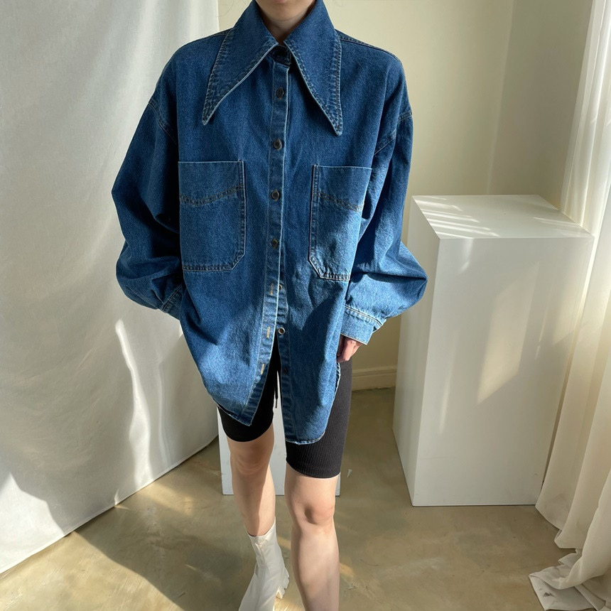 Denim shirt