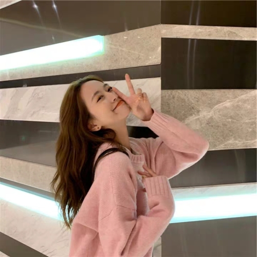Very fairy Sweater Jacket Women's 2020 spring and Autumn New Korean version loose and versatile, lazy style Pullover Sweater