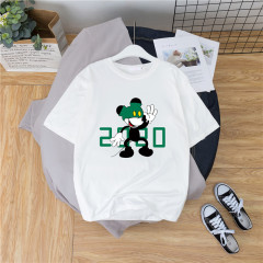 Spot issue 2020 summer super fire women's Mickey pattern Short Sleeve T-Shirt Top