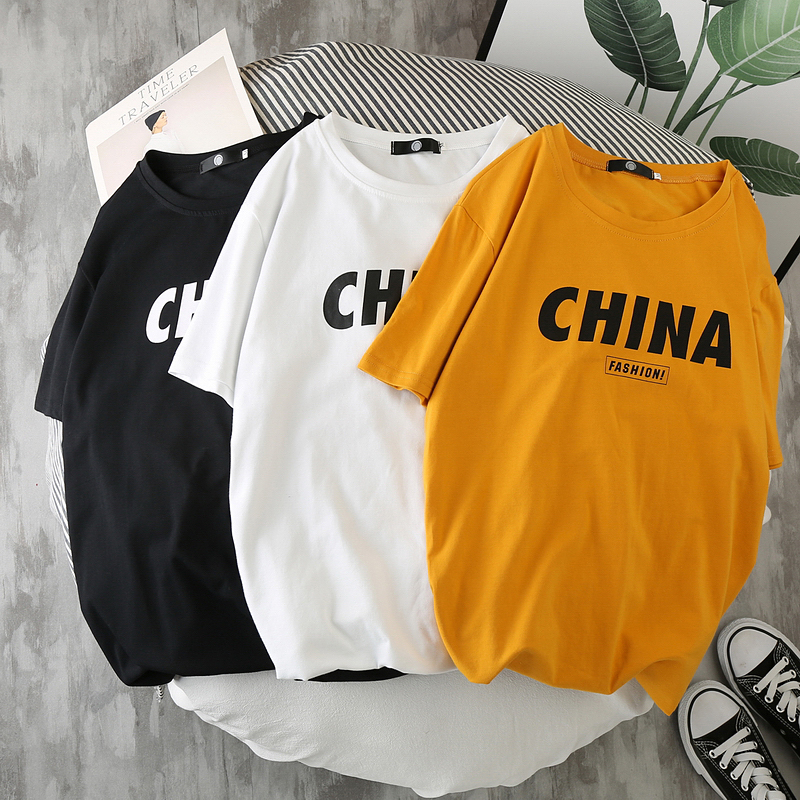 Summer's new short sleeve men's loose five sleeve T-shirt Korean Trend half sleeve men's simple and versatile T-Shirt Top