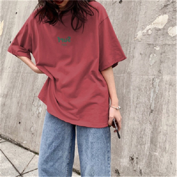 Fashionable short sleeve T-shirt for women 2020 new summer new Korean thin T-shirt