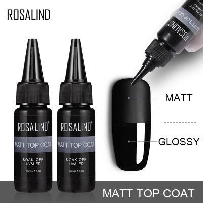 Grinding effect of 30 ml nail polish on Rosalind abrasive seal