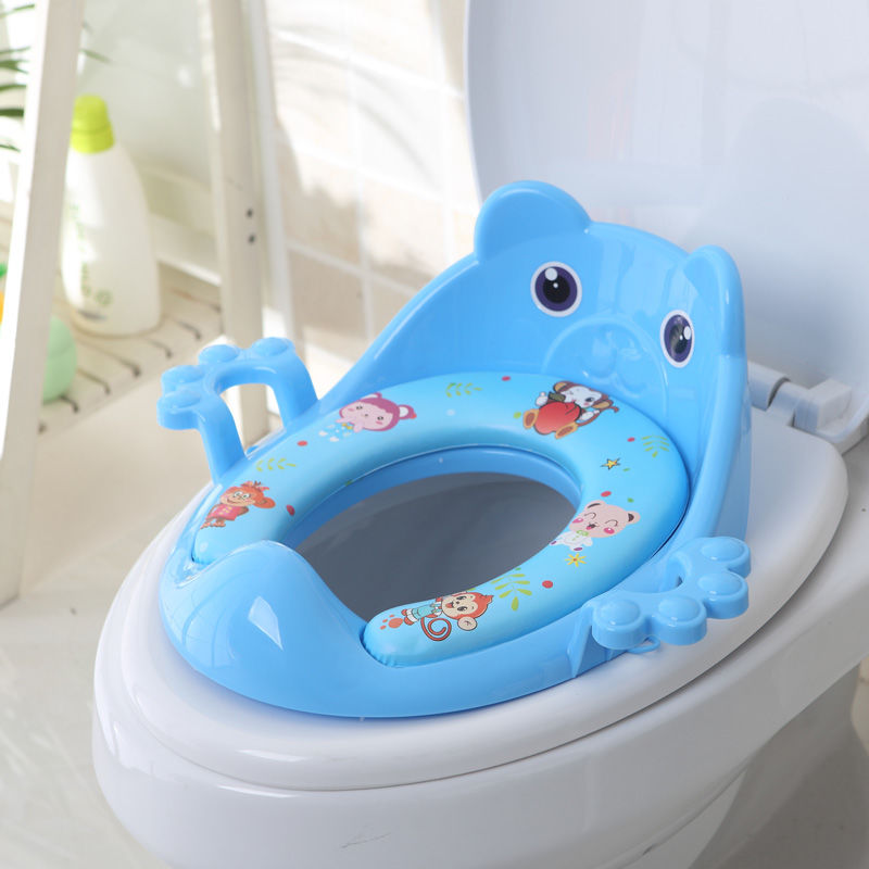 Tobaby plus large children's toilet seat toilet ring male baby sitting toilet seat female child toilet cover cushion baby