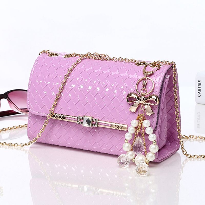 Bag women's new fashion chain bag Single Shoulder Messenger Bag simple and versatile small square Bag Mini Bag