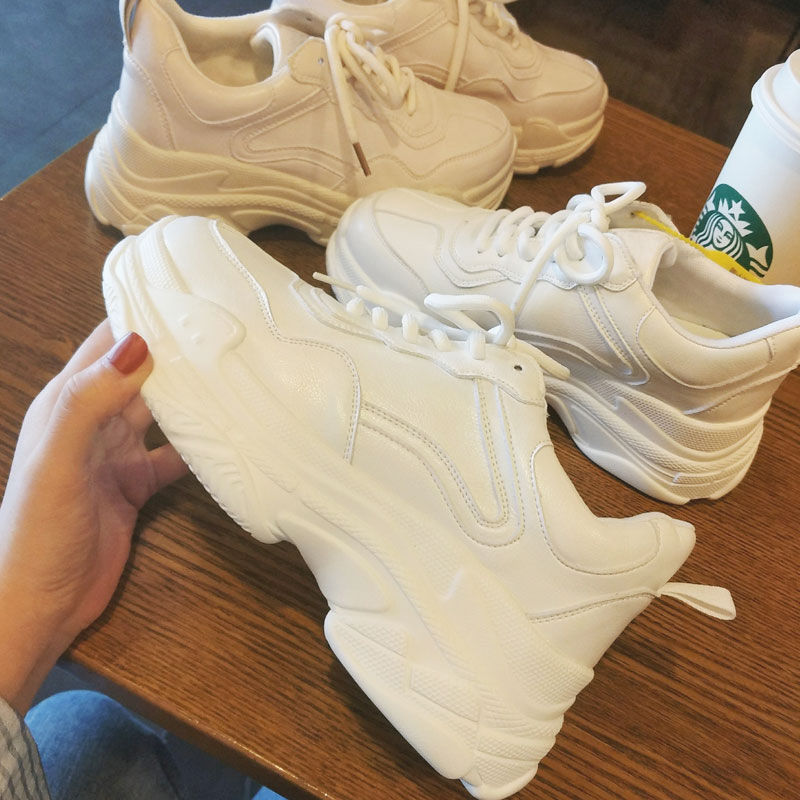 Dad shoes women's new autumn and summer 2020 Student Korean versatile sports shoes breathable light casual shoes small white shoes