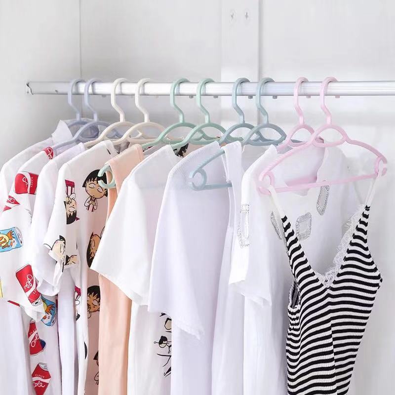 Non marking antiskid clothes rack adult household clothes rack 50 drying clothes rack multi-function coarsening clothes supporting plastic clothes hanging