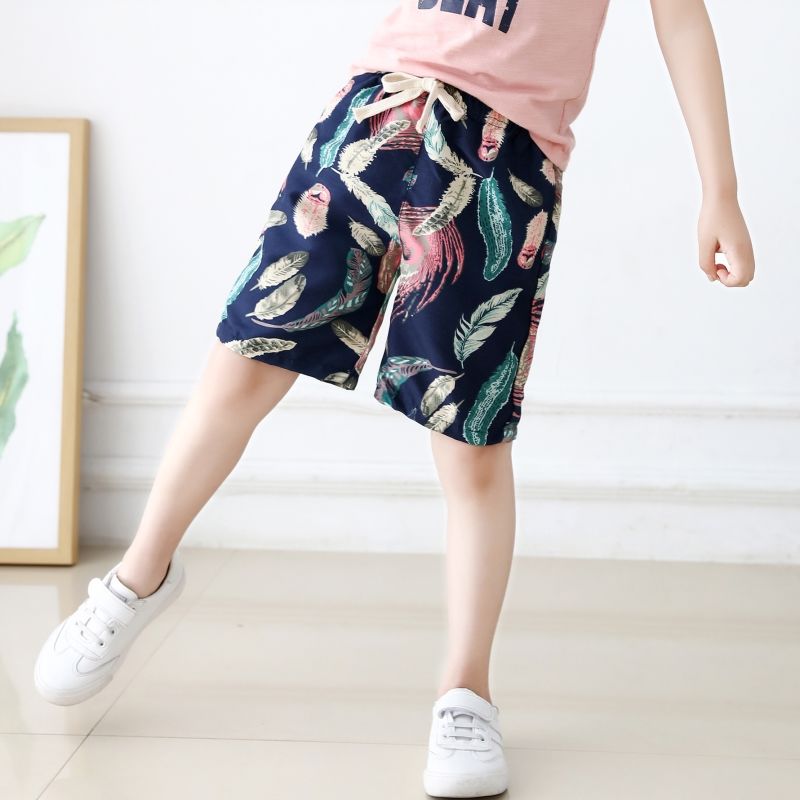 Children's shorts Summer Boys' Pants Girls' summer clothes 2020 new boys' pants beach pants five thin fashion