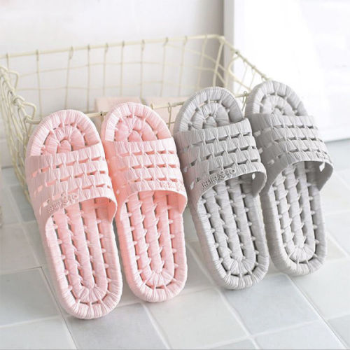 Korean version of bathroom hole slippers summer bathroom antiskid simple home