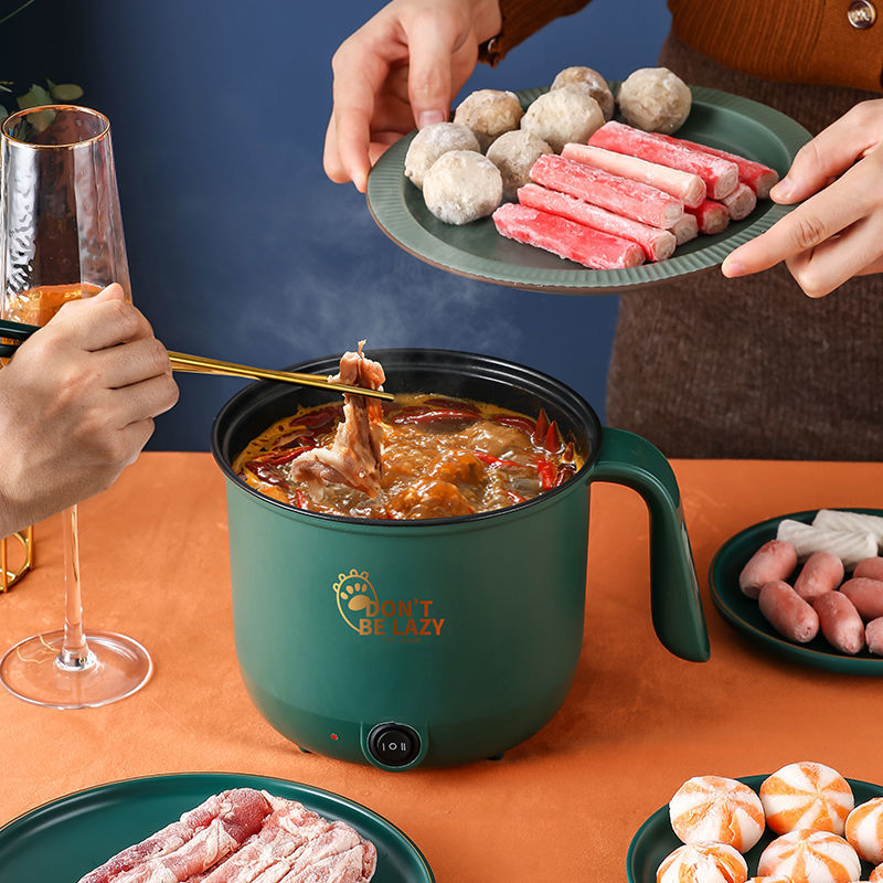 Electric cooker dormitory small electric cooker multifunctional all-in-one electric frying pan household hot pot mini electric cooker small cooker for cooking