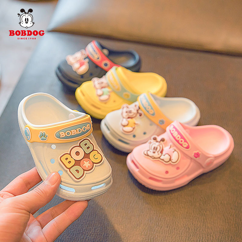 Babutou children's cave shoes summer baby sandals boys and girls cartoon baby children 1-3 years old 2 beach shoes