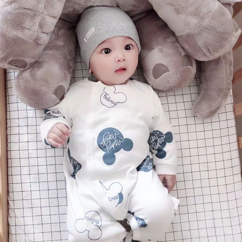 BABY BODYSUIT spring and autumn pajamas baby romper New Year's clothes long sleeve 2-18 months crawling clothes for going out