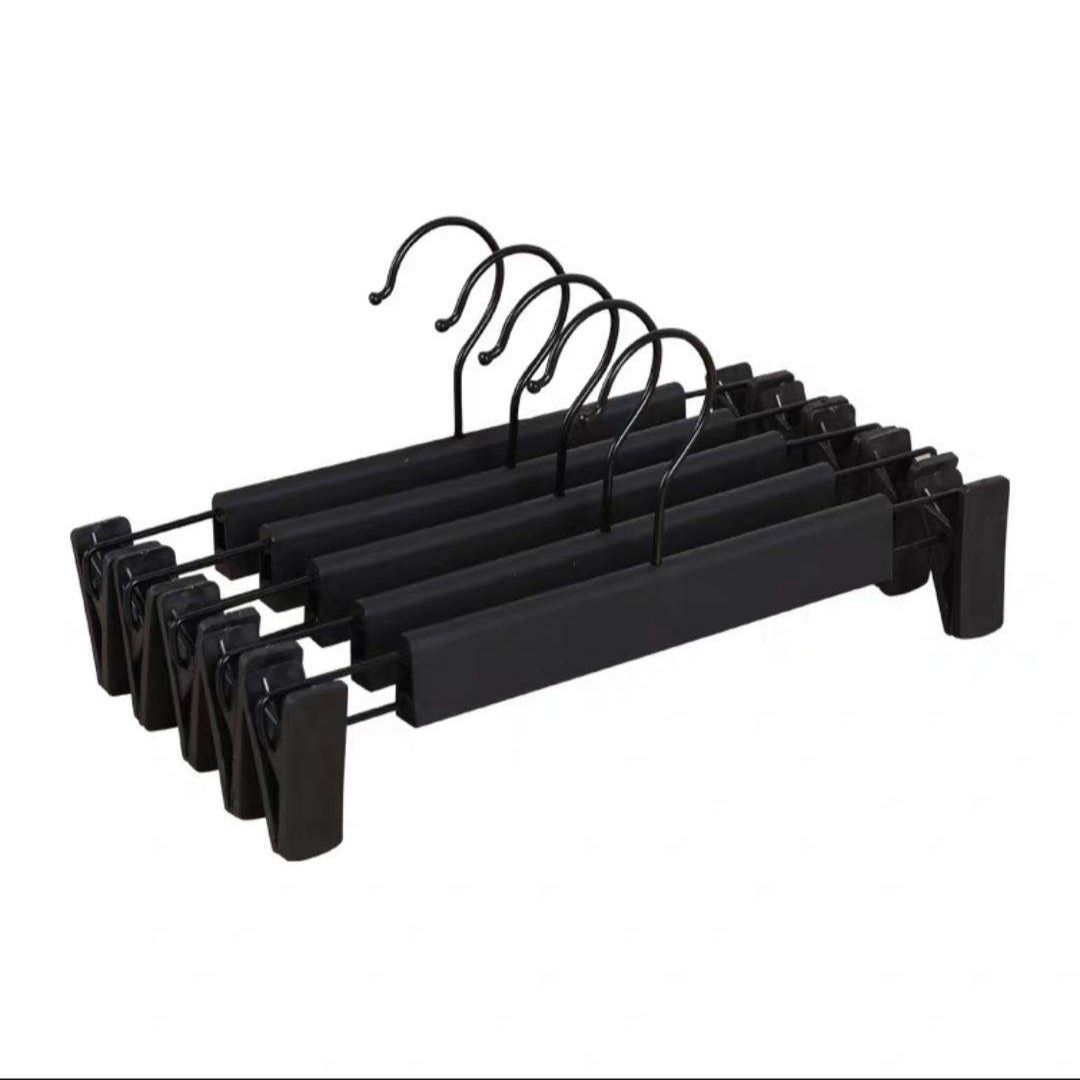 [buy 20, get 5 free] pants clip household adult frosted plastic pants rack clothing store hanger