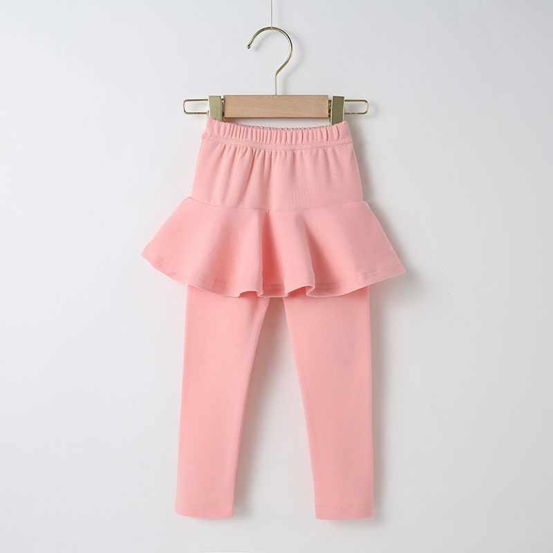 Girls' bottomed pants skirt autumn / winter 2020 children's outer pants