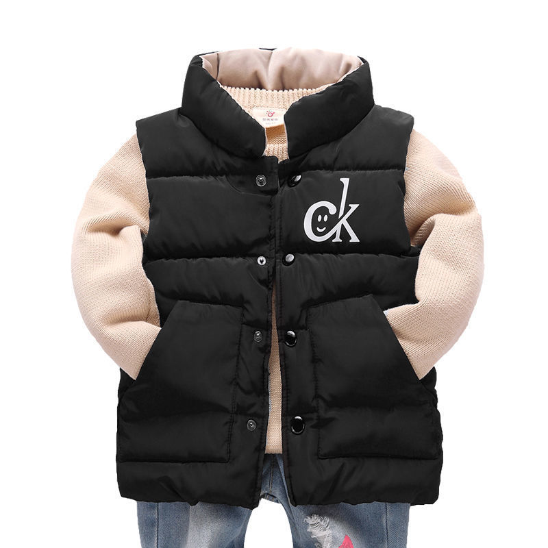 Off season autumn and winter baby boys and girls baby down cotton vest for children