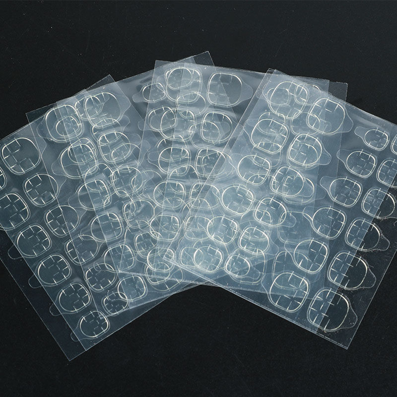 Jelly gum back glue manicure stick waterproof high viscosity wearable removable nail patch fake nail patch transparent glue