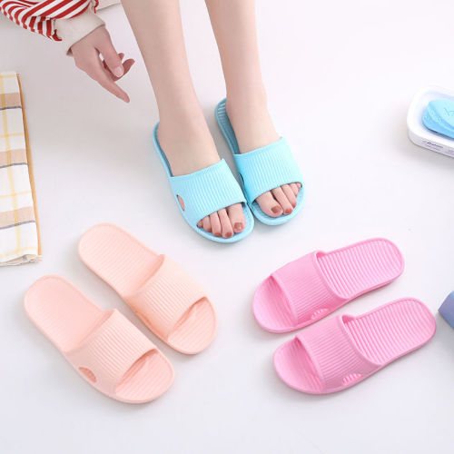 Bathroom slippers, ladies' antiskid rooms, couple cool slippers, men's summer home furnishing floor, lightweight foam EVA slippers.