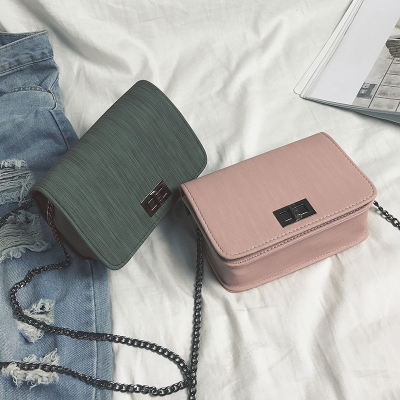 Women's bag spring and summer new small square bag Korean cross bag single shoulder bag straddle bag student Mini chain bag