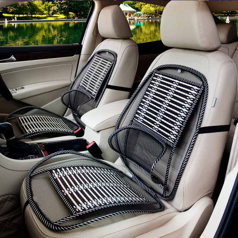 Car summer ice silk waist cushion office waist pad waist protection driving back waist support vehicle ventilation waist support