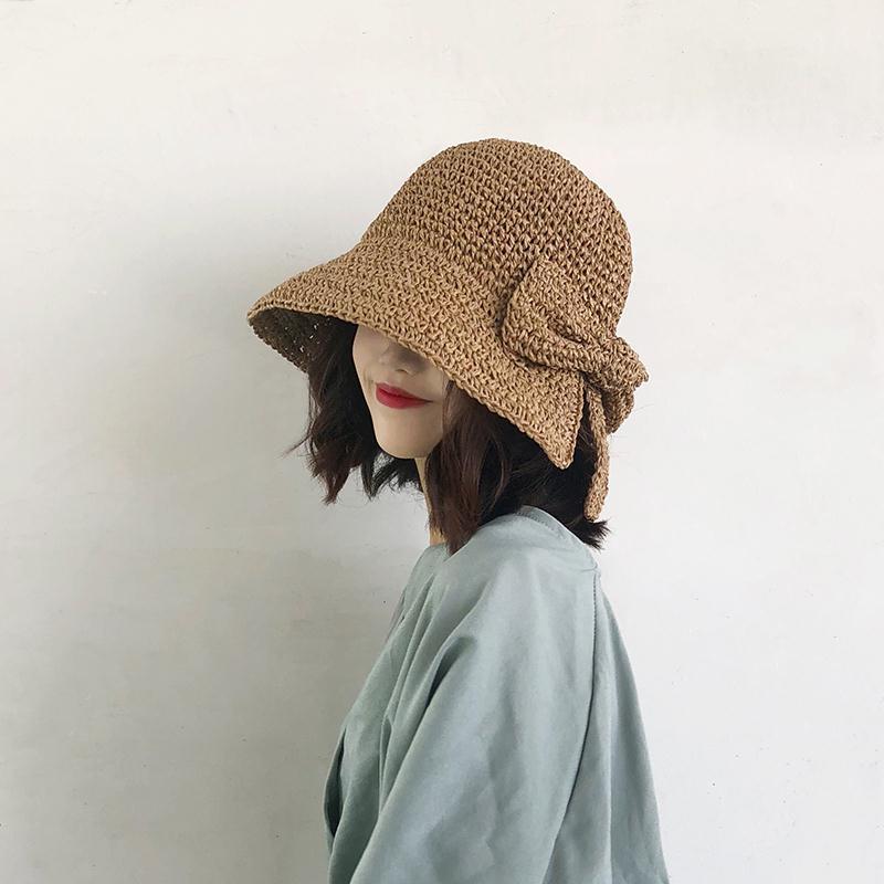 Summer sunscreen hat cover face sun hat sunshade Beach Hat Big Brim Sun Hat Lady big brim hat straw hat