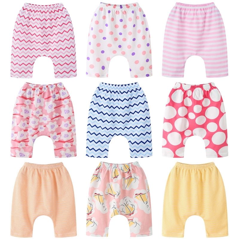 Women's cotton Capris boys' Harem Pants baby PP pants