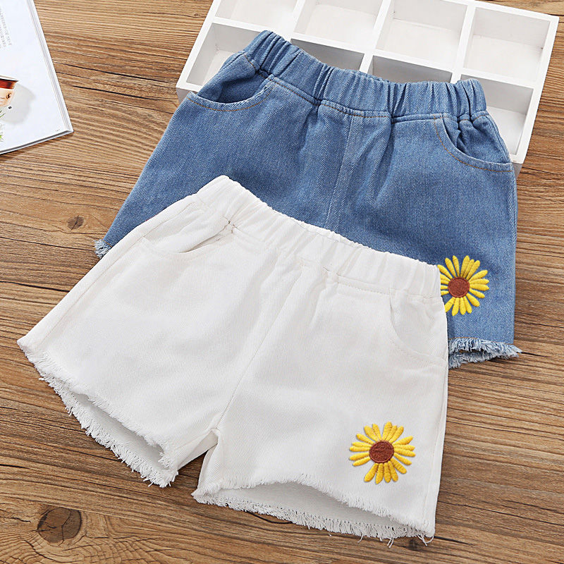 Girls' pants summer dress 2020 new foreign style children's wear hot pants