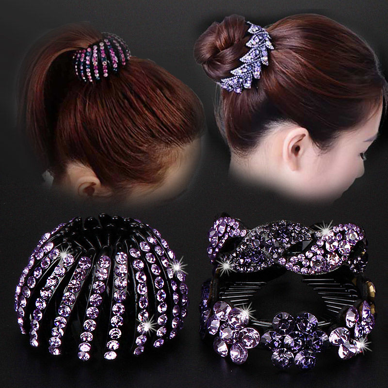 Goddess's age reduction artifact Korean version of Pan hair device ball hair clip headband hair band with female head rope loop horsetail