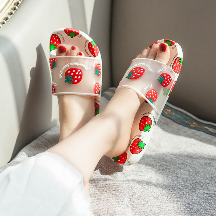 2020 new net red ins cool slippers for women to wear outside lovely home bedroom in summer