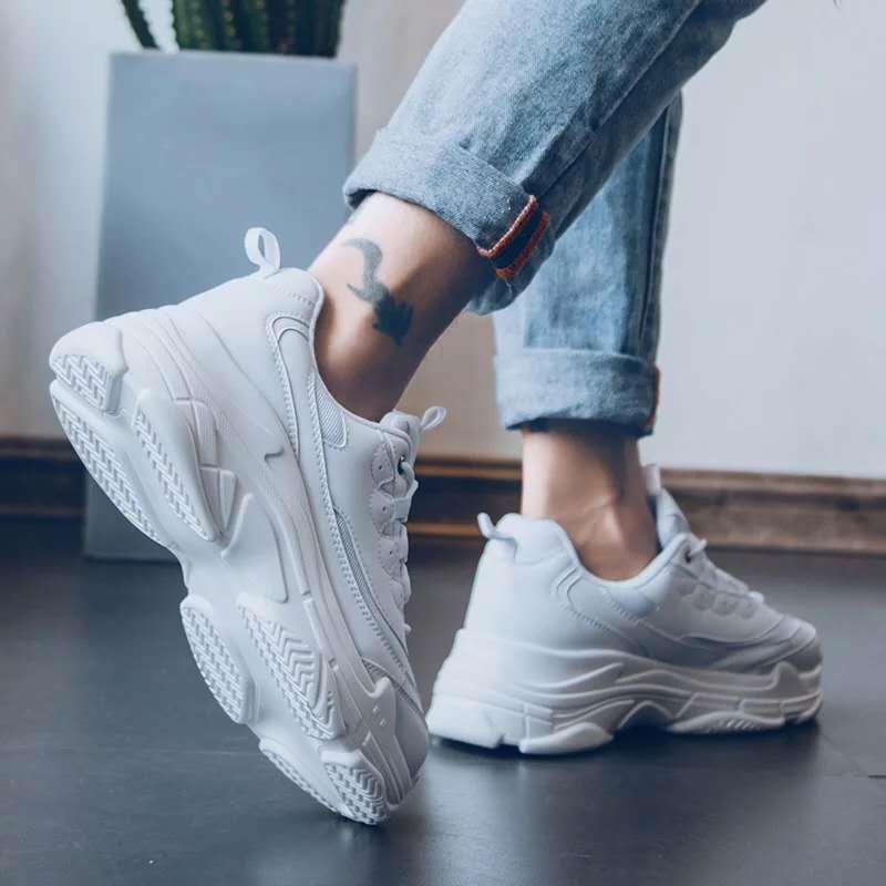 Men's shoes spring and autumn ins super hot shoes Korean version trend