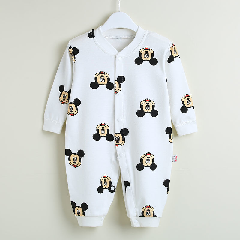 Baby Jumpsuit autumn long sleeve cotton pajamas boys and girls Romper out climbing clothes winter newborn clothes