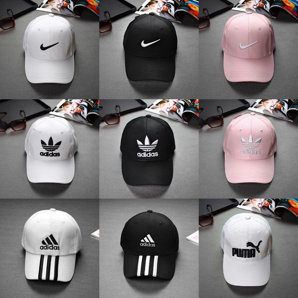Korean new cotton hook baseball cap for men and women lovers hat fashion trend letter sunshade ins cap G