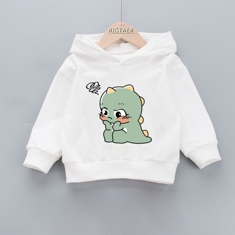2020 boys and Girls Hooded Sweater spring and autumn new baby 1-9 years old cartoon foreign style coat top for children