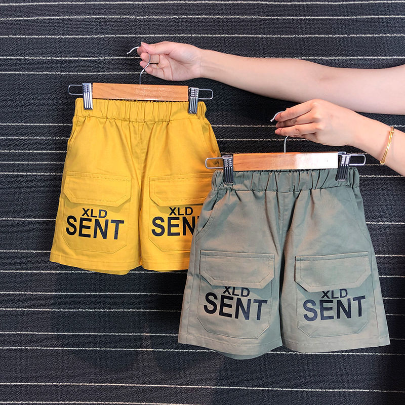 Boys' summer pants baby casual shorts 2020 summer new style children's fashionable fashionable pants