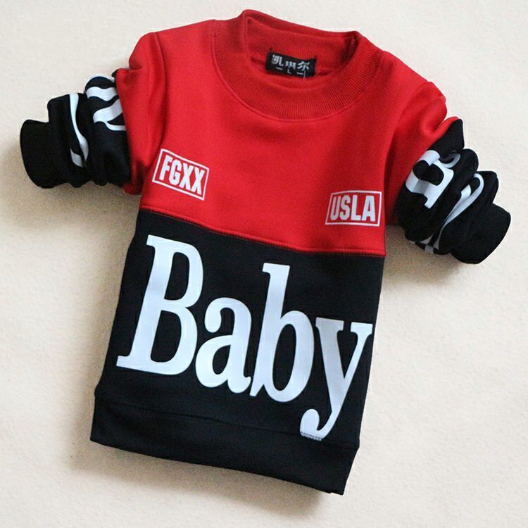 Boys' sweater spring 2020 new boys' long sleeve t-shirt t-shirt t-shirt