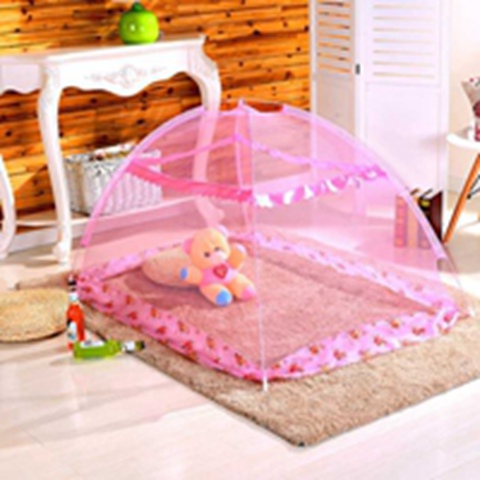 BB bed yurt baby mosquito net folding installation free encryption belt bracket Nursery Baby mosquito net cover