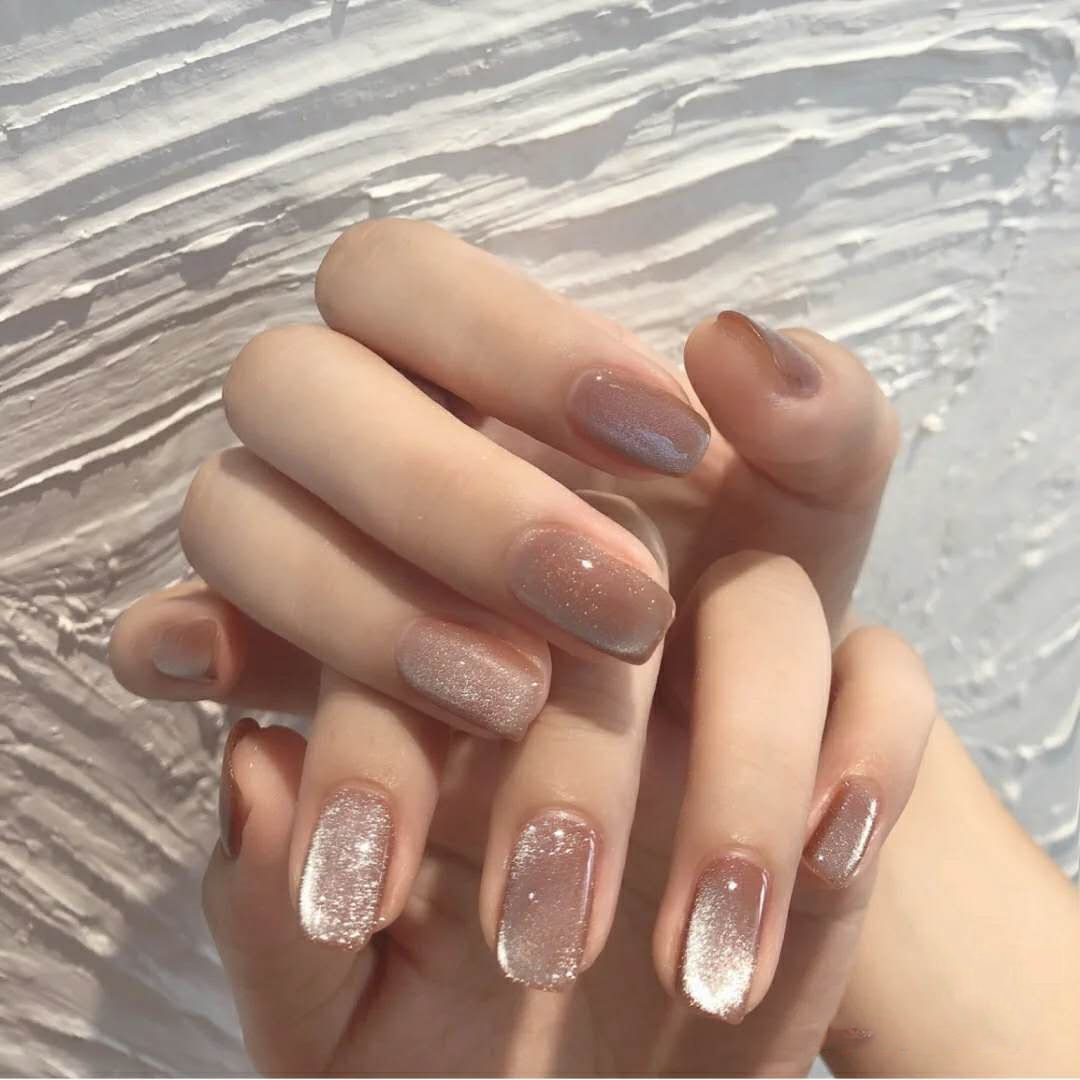 Crystal cat's eye nail polish hot nail glue 2020 new net red popular color frosted Moonstone wide cat eye gel