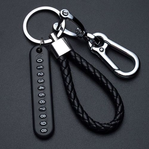 Car key chain man lovers Mini Key chain pendant key chain ring multi function hanging rope