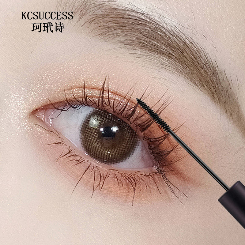 Ins super fire Mascara Waterproof long stretch, no dye, long silk curling, very thin brush head students.
