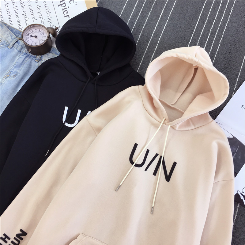 Autumn winter college style long sleeve men's and women's Hoodie